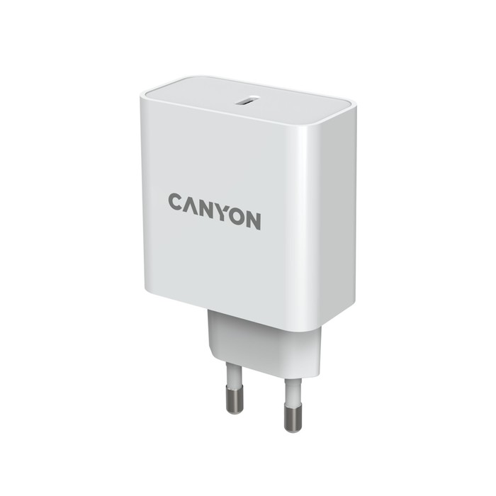 Сетевое зарядное устройство Canyon H-65, USB-C, 3.25А, 65Вт, технология GAN, быстрая зарядка - фото 51463226