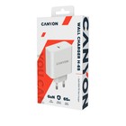 Сетевое зарядное устройство Canyon H-65, USB-C, 3.25А, 65Вт, технология GAN, быстрая зарядка - фото 51463228 Сетевое зарядное устройство Canyon H-65, USB-C, 3.25А, 65Вт, технология GAN, быстрая зарядка - фото 51463228