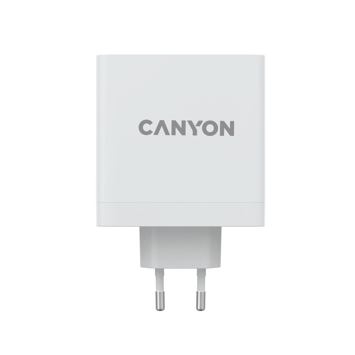 Сетевое зарядное устройство Canyon H-140-01, USB/ USB-C, 140Вт, 5А, GAN, быстрая зарядка - фото 51463235