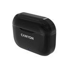 Наушники Canyon TWS-3, вакуумные, микрофон, 40/300 мАч, handsfree, IP33, черные - фото 51310318 Наушники Canyon TWS-3, вакуумные, микрофон, 40/300 мАч, handsfree, IP33, черные - фото 51310318