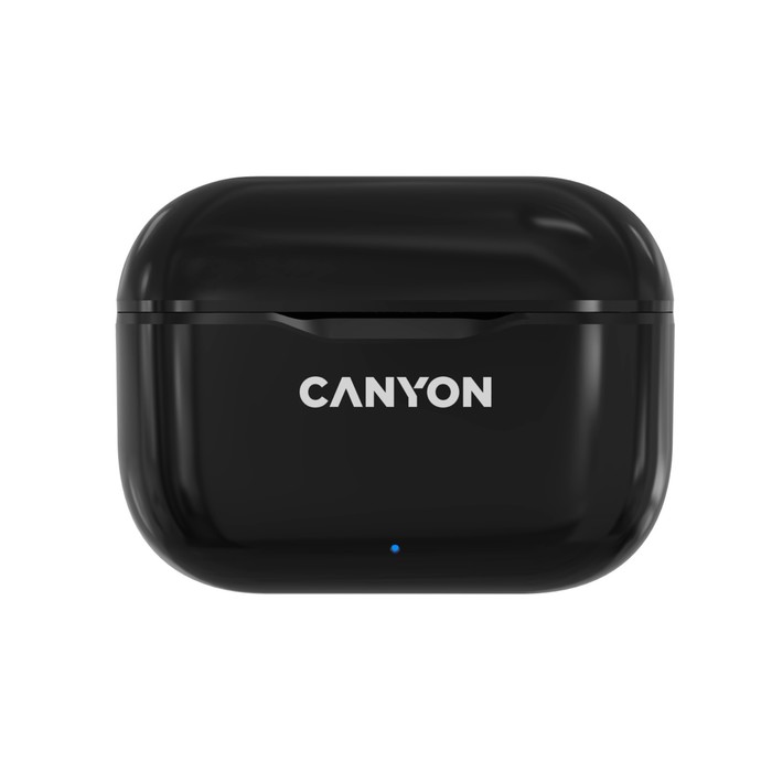 Наушники Canyon TWS-3, вакуумные, микрофон, 40/300 мАч, handsfree, IP33, черные - фото 51310321