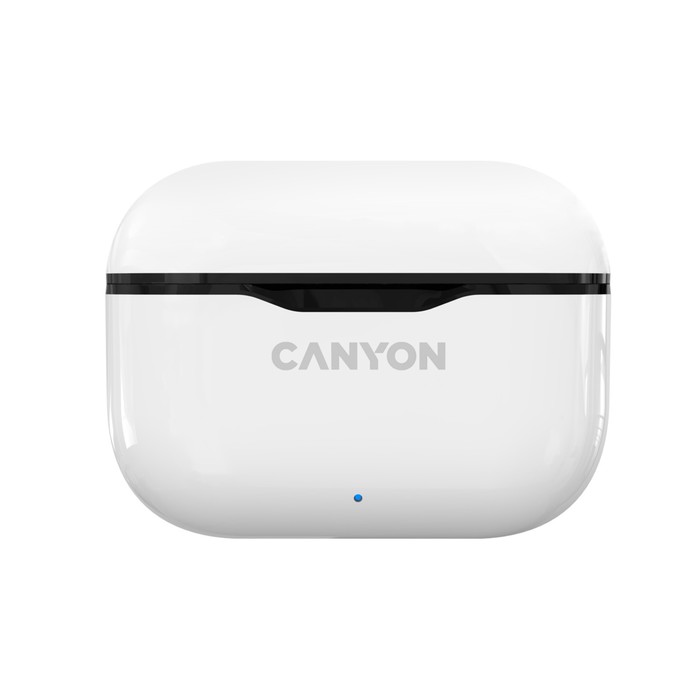 Наушники Canyon TWS-3, вакуумные, микрофон, 40/300 мАч, handsfree, IP33, белые - фото 51310325