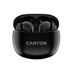 Наушники Canyon TWS-5, вакуумные, микрофон, сенсор, BT 5.3, 40/500 мАч, IP33, черные - фото 51310332 Наушники Canyon TWS-5, вакуумные, микрофон, сенсор, BT 5.3, 40/500 мАч, IP33, черные - фото 51310332