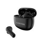 Наушники Canyon TWS-5, вакуумные, микрофон, сенсор, BT 5.3, 40/500 мАч, IP33, черные - фото 51310333 Наушники Canyon TWS-5, вакуумные, микрофон, сенсор, BT 5.3, 40/500 мАч, IP33, черные - фото 51310333