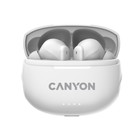 Наушники Canyon TWS-8, вакуумные, микрофон, шумоподавление, BT 5.3, 40/470 мАч, IP33, белые - фото 51310356 Наушники Canyon TWS-8, вакуумные, микрофон, шумоподавление, BT 5.3, 40/470 мАч, IP33, белые - фото 51310356