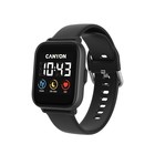 Смарт-часы Canyon SW-74, 1.3'', LCD, сенсор, уведомления, спорт, до 20 дней, IP67, черные - фото 10476903