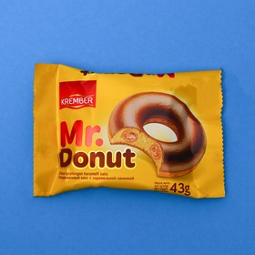 

Кекс Mr.Donut с карамельной начинкой, 43 г