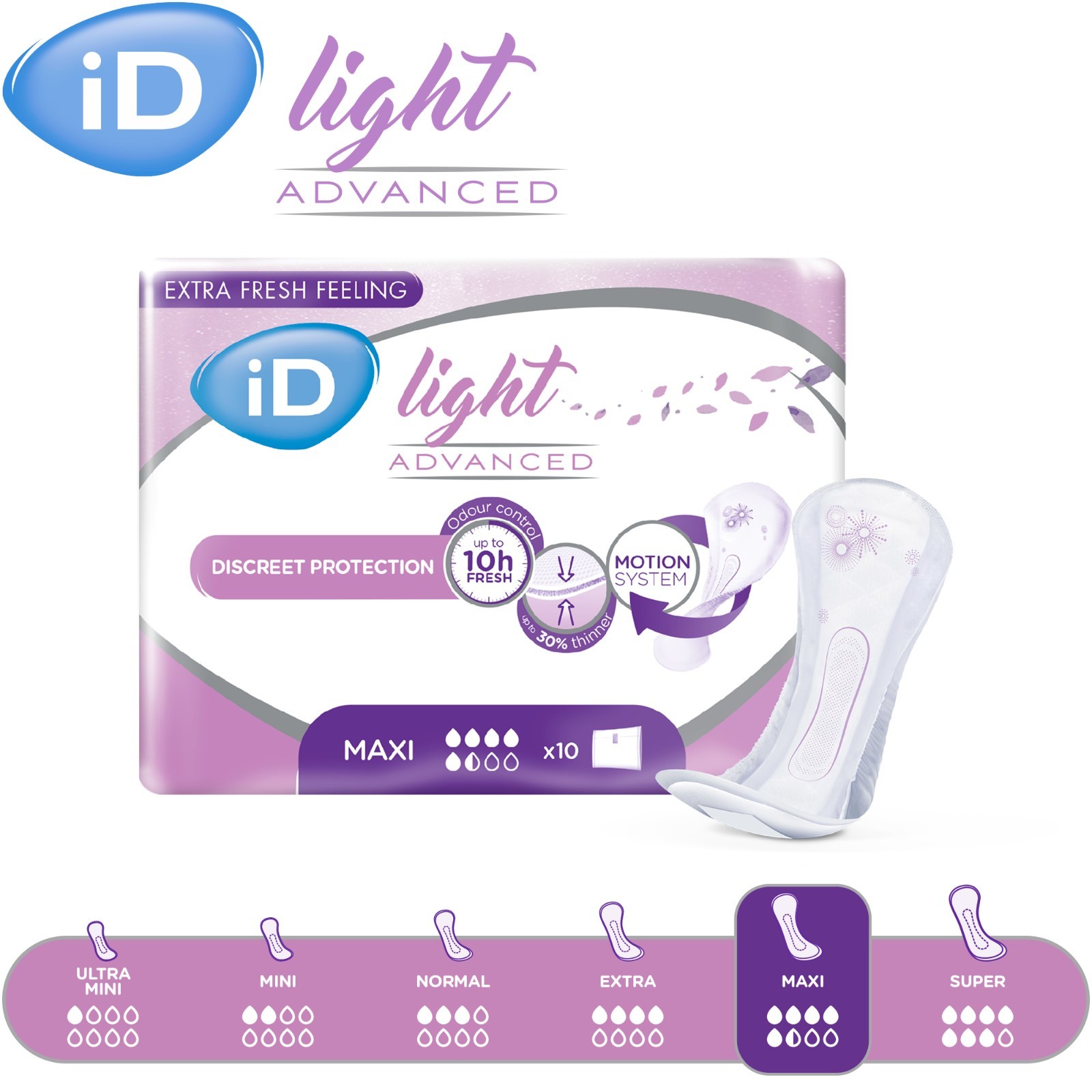 Урологические прокладки iD Light Maxi 10 шт (9615396) - Купить по цене ...