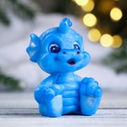 Фигурное мыло "Дракоша Тоша" синее, 85гр - Фото 1
