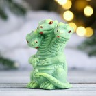 Фигурное мыло "Огнедышащий дракон" зеленое, 60гр - Фото 2
