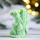 Фигурное мыло "Огнедышащий дракон" зеленое, 60гр - Фото 3