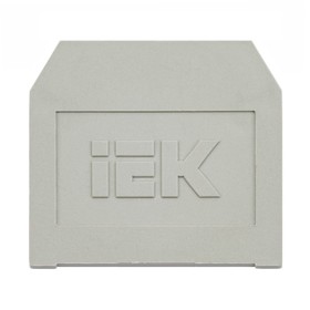 Заглушка IEK, 35-50А для JXB, цвет серый, YZN10D-ZGL-006-K03