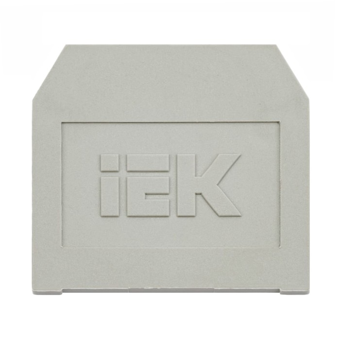 Заглушка IEK, 35-50А для JXB, цвет серый, YZN10D-ZGL-006-K03 - Фото 1