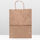 Пакет крафт без печати, круглая ручка 22 х 12 х 28 см, набор 10 шт - фото 24290893 Пакет крафт без печати, круглая ручка 22 х 12 х 28 см, набор 10 шт - фото 24290893