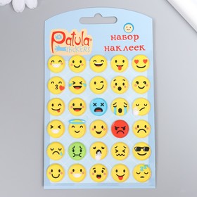 Мягкие наклейки "Эмодзи", 9,5х15 см, MP001 9626601