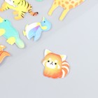 Мягкие наклейки "Животные Африки", 9,5х15 см, MP014 - фото 24636915