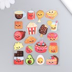 Мягкие наклейки "Сладости", 9,5х15 см, MP045 - фото 24636918