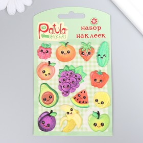 Мягкие наклейки "Фрукты", 9,5х15 см, MP081 9626680