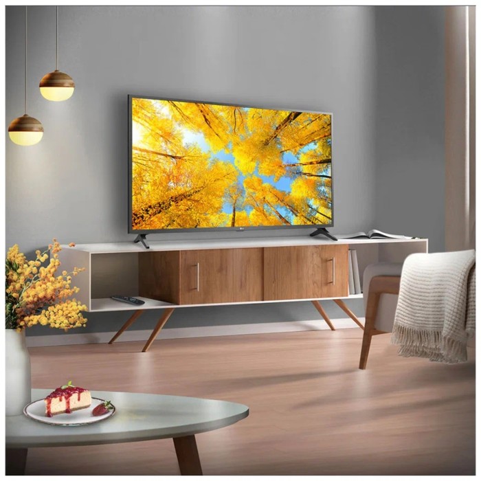 Телевизор LG 55UQ75006LF, 55", 3840x2160, DVB-T2/C/S/S2, HDMI 3, USB 1, Smart TV, черный - фото 51327630
