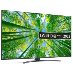 

Телевизор LG 65UQ81006LB, 65", 3840x2160, DVB-T2/C/S/S2, HDMI 3, USB 2, Smart TV, черный