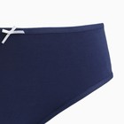 Трусы женские слипы, цвет синий, размер 52 (XXL) - фото 50748948