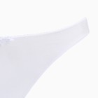 Трусы женские стринги, цвет белый, размер 46 (M) - Фото 7