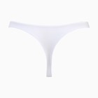 Трусы женские стринги, цвет белый, размер 48 (L) 9625444
