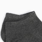 Набор носков детских (3 пары), цвет серый/чёрный/тёмно-серый, размер 24-26 - Фото 5
