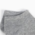 Набор носков детских (3 пары), цвет серый/белый/фуксия, размер 24-26 - Фото 7