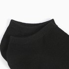 Набор носков детских (3 пары), цвет чёрный, размер 27-29 - Фото 5