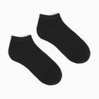 Набор мужских носков (3 пары), цвет чёрный, размер 39-41 - Фото 4