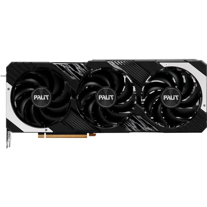 Видеокарта Palit PA-RTX4080 GAMINGPRO OC, GeForce RTX 4080 16 Гб, GDDR6X, HDMI, DP - фото 51310389