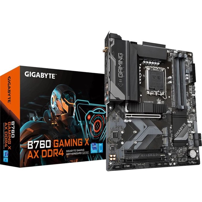 Материнская плата Gigabyte B760 GAMING X AX, LGA1700, B760, 4хDDR4, HDMI, DP, ATX - фото 51310401