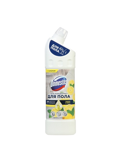 Средство для мытья полов Domestos, «Лимон и мята», 1 л