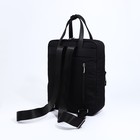 Сумка-рюкзак "Оливи" на молнии, 2 наружных кармана, цвет чёрный - Фото 2