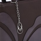 Сумка-тоут "Оливи" на молнии, цвет коричневый - Фото 4