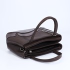 Сумка-тоут "Оливи" на молнии, цвет коричневый - Фото 7