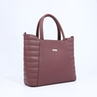 Сумка-тоут "Оливи" на молнии, цвет пудра - фото 22208245