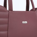 Сумка-тоут "Оливи" на молнии, цвет пудра - фото 22208246