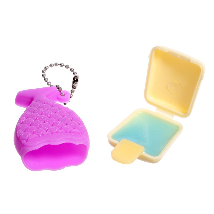 Бальзам для губ Ice-cream Mermaid, с нежным ароматом ванили, 1,2 г 62842