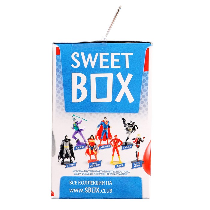 Игрушка Justice League + Мармелад Sweet Box 10 г - фото 1928173748