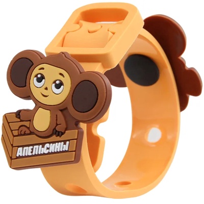 Игрушка в флоупаке «Чебурашка», браслет с насадками, 3+