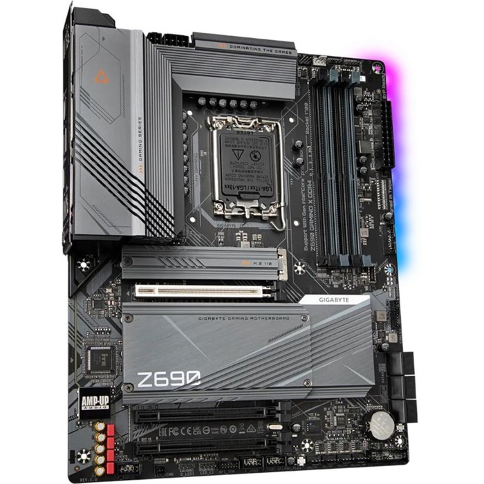 Материнская плата Gigabyte Z690 GAMING X, LGA1700, Z690, 4хDDR4, HDMI, DP, ATX - фото 51316203