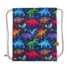 Мешок для обуви 440 х 365 мм, Erich Krause, плотность 300D, со светоотражающей полосой, Dino Planet - Фото 4