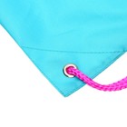 Мешок для обуви на шнурке Erich Krause, плотность 300D, со светоотражающей полосой, с вентиляцией, Girly Day - Фото 6