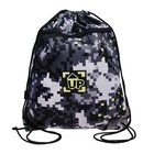 Мешок для обуви с карманом 500 х 410 мм, Erich Krause, плотность 300D, светоотражающая полоса, вентилируемый, Pixel Game - Фото 1