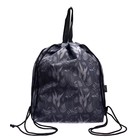 Мешок для обуви 440 х 365 мм, с ручками, Erich Krause, плотность 300D, со светоотражающей полосой, Flower Shadow - фото 24567202