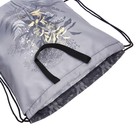 Мешок для обуви 440 х 365 мм, с ручками, Erich Krause, плотность 300D, со светоотражающей полосой, Flower Shadow - фото 24567203