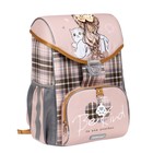 Ранец школьный на замке, 37 х 25 х 14 см, Erich Krause ErgoLine 15L, Lovely Friends 56765 - фото 24567277