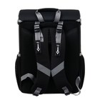 Ранец школьный на замке, 37 х 25 х 14 см, Erich Krause ErgoLine 15L, Moon Cycle 56776 - фото 24567291